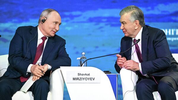 ПМЭФ-2026. Пленарное заседание - Sputnik Ўзбекистон