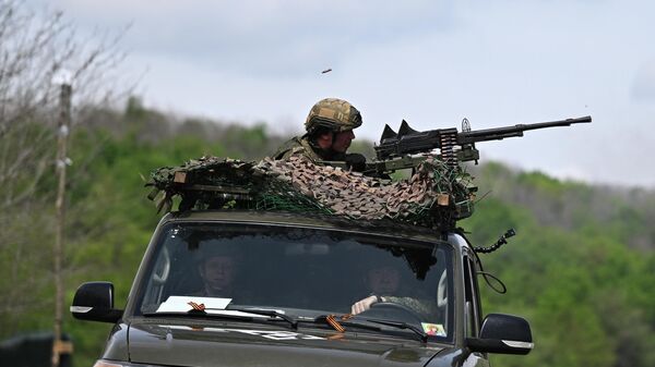 Boyevaya podgotovka mobilnix ognevix grupp gruppirovki voysk Zapad v zone SVO - Sputnik O‘zbekiston