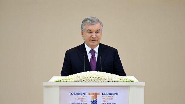 Мирзиёев бешинчи Тошкент халқаро инвестиция форумининг ялпи мажлисида нутқ сўзлади - Sputnik Ўзбекистон