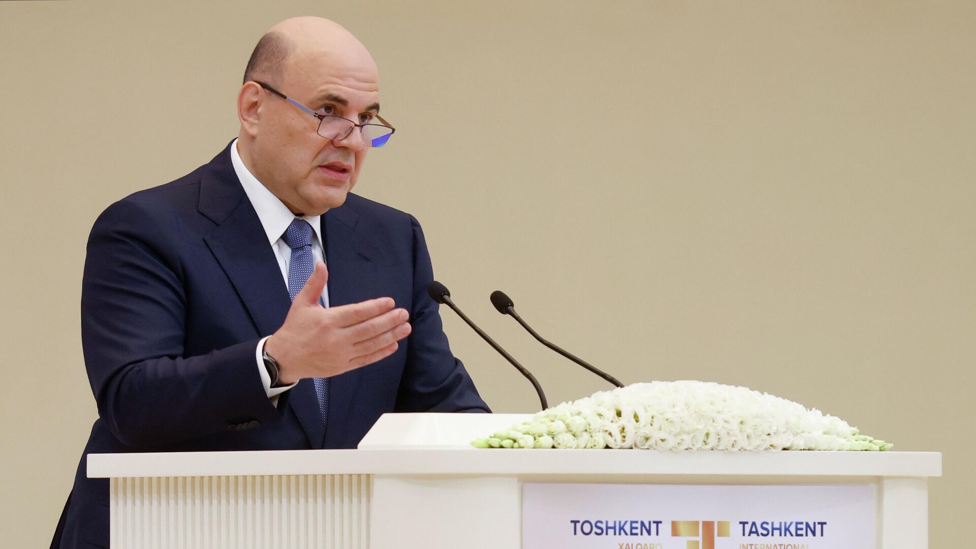 Михаил Мишустин на Ташкентском международном инвестиционном форуме Михаил Мишустин на Ташкентском международном инвестиционном форуме - Sputnik Ўзбекистон, 1920, 17.06.2026