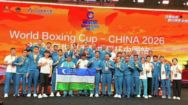 Узбекистан занял третье место на втором этапе Кубка World Boxing в Гуйяне - Sputnik Узбекистан