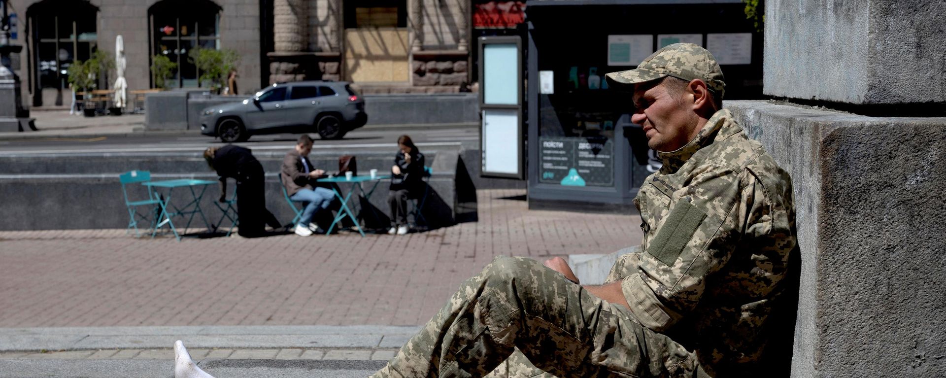 Украинский военнослужащий - Sputnik Ўзбекистон, 1920, 25.06.2026