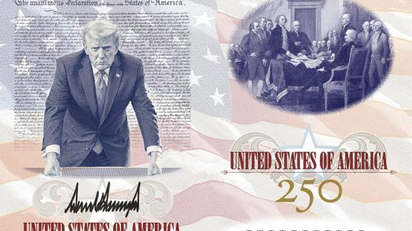 Дональд Трамп представил обновленный дизайн американского паспорта - Sputnik Узбекистан