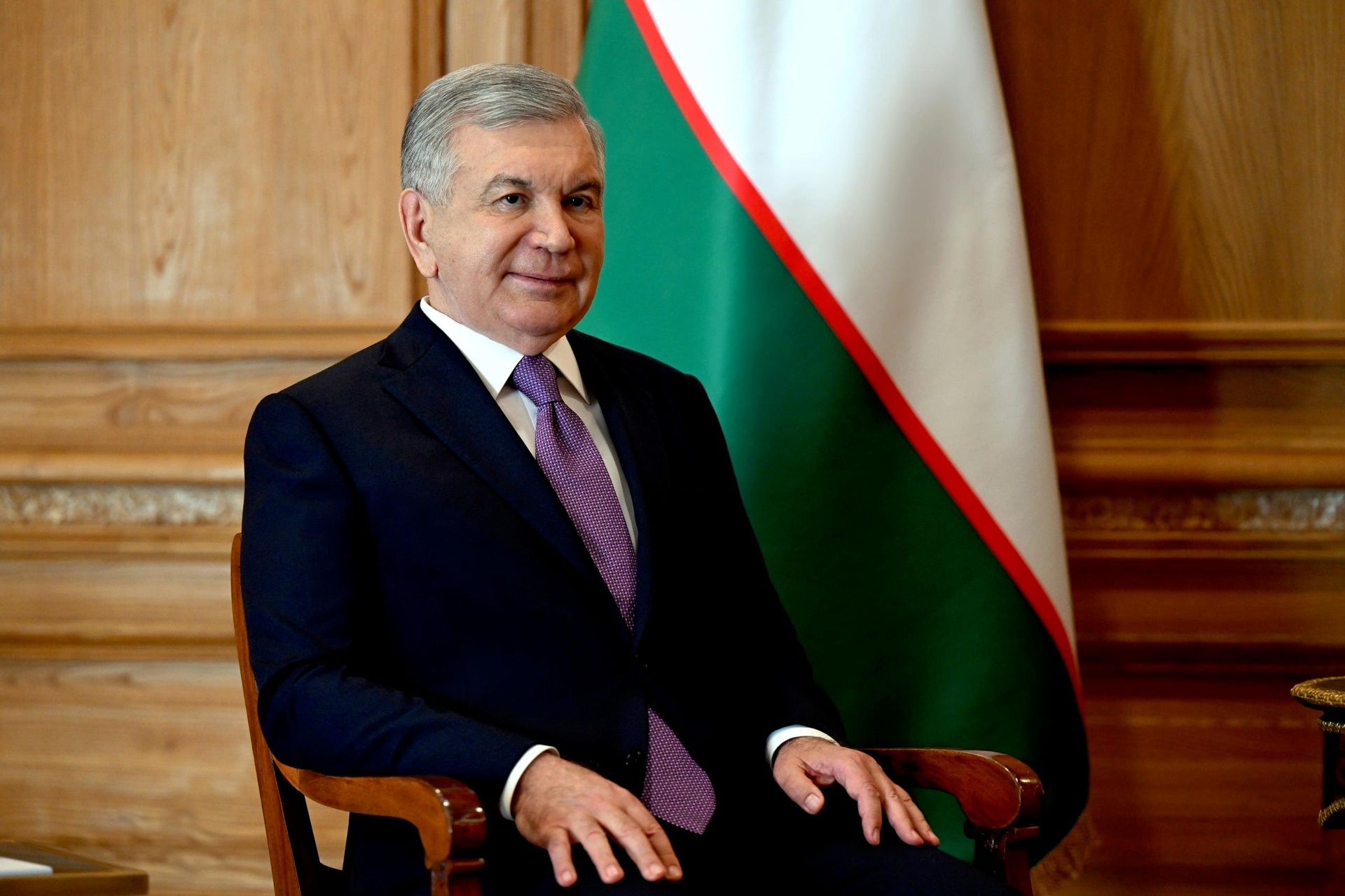 Переговоры президента Узбекистана Шавката Мирзиёева и президента Грузии Михаила Кавелашвили. Переговоры президента Узбекистана Шавката Мирзиёева и президента Грузии Михаила Кавелашвили. - Sputnik Узбекистан, 1920, 03.07.2026