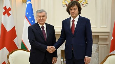 Шавкат Мирзиёев и Ираклий Кобахидзе провели переговоры
