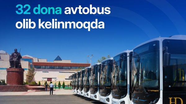 На улицы Нукуса выйдут 32 новых автобуса - Sputnik Узбекистан