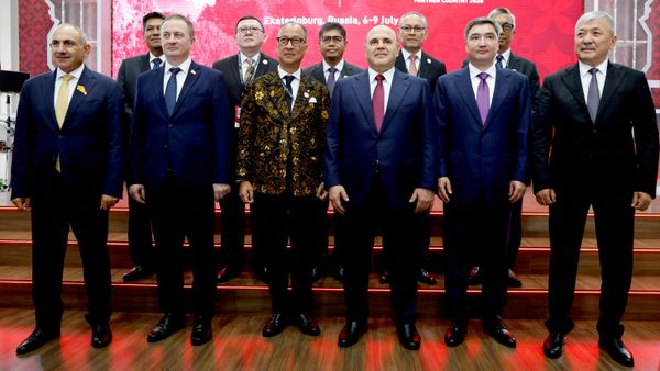 Mejdunarodnaya vistavka Innoprom v Yekaterinburge - Sputnik O‘zbekiston