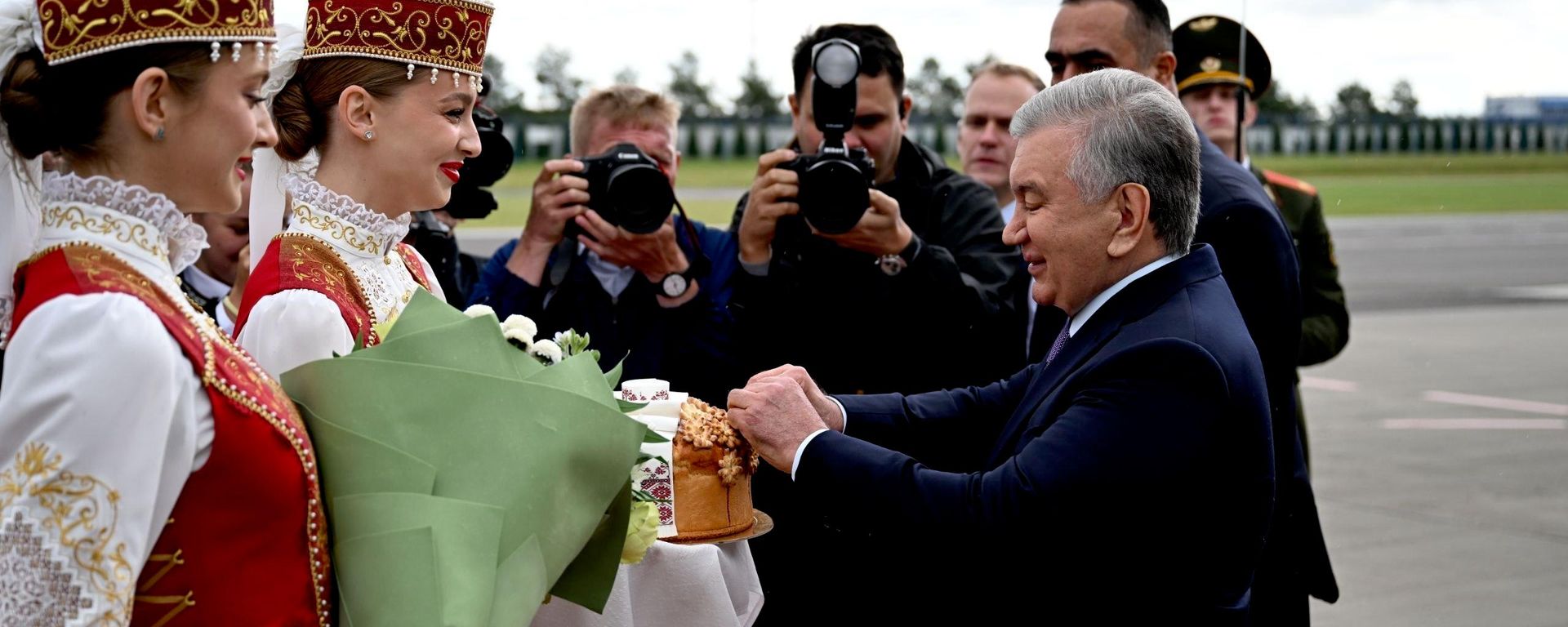 Официальный визит президента Узбекистана в Беларусь. - Sputnik Узбекистан, 1920, 09.07.2026