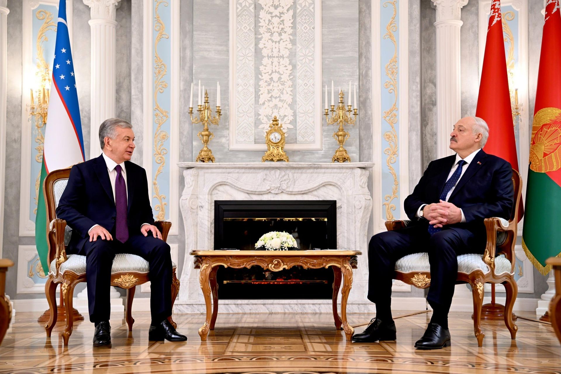 Шавкат Мирзиёев и Александр Лукашенко провели переговоры. - Sputnik Узбекистан, 1920, 09.07.2026