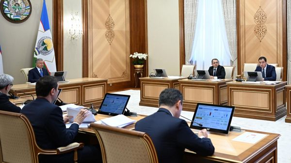 Shavkat Mirziyoyev oznakomilsya s prezentatsiyey predlojeniy po pensionnoy sisteme - Sputnik O‘zbekiston