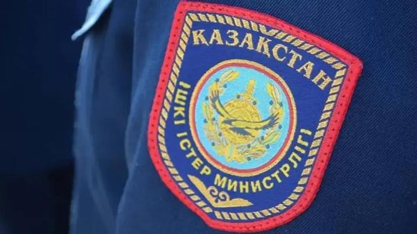 Нарукавный шеврон сотрудника МВД Республики Казахстан - Sputnik Ўзбекистон