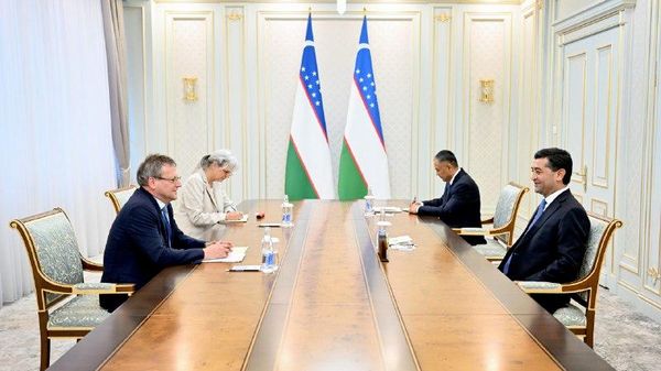 Бахтиёр Саидов встретился с завершающим дипмиссию в Узбекистане послом Германии - Sputnik Узбекистан