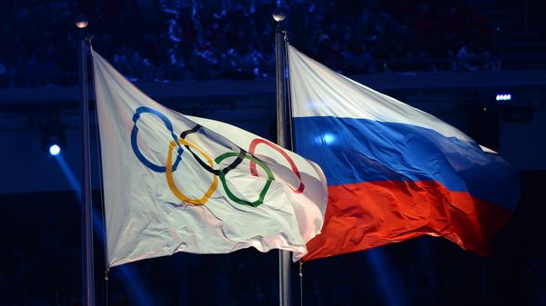 МОК, Россия, флаг - Sputnik Узбекистан