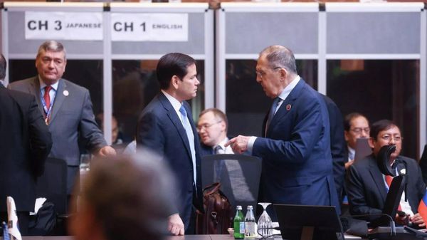Госсекретарь США Марко Рубио и Министр иностранных дел России Сергей Лавров . Архивное фото
 - Sputnik Узбекистан