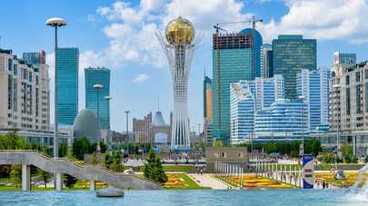 Вид Астаны, Казахстан