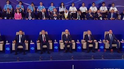 Шавкат Мирзиёев принял участие в торжественной церемонии открытия третьих международных соревнований "Игры будущего" в Астане