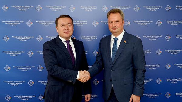 Узбекистан и Беларусь обсудили график совместных мероприятий на ближайшую перспективу - Sputnik Узбекистан