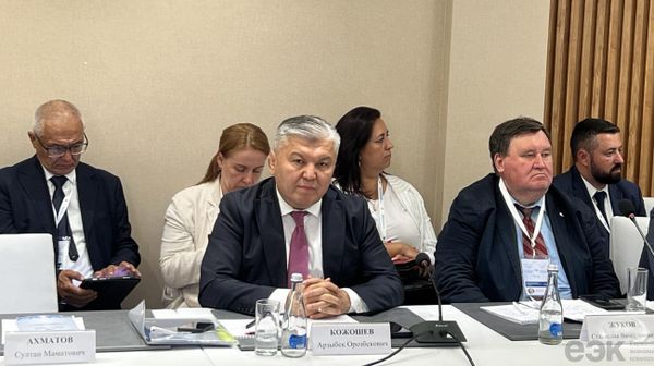 Министр ЕЭК Арзыбек Кожошев на сессии в рамках VIII Кыргызско-Российского экономического форума - Sputnik Узбекистан