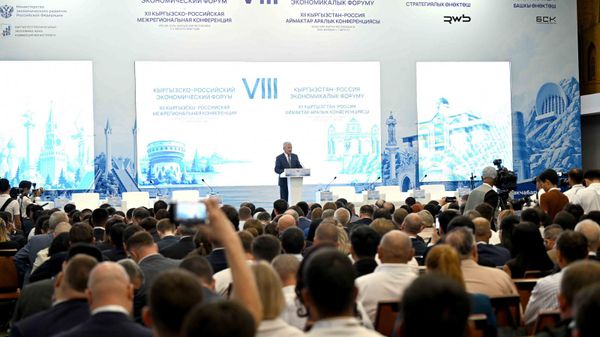 VIII Кыргызско-Российский экономический форум - Sputnik Ўзбекистон