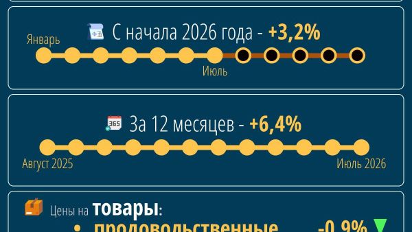 В июле 2026 года в Узбекистане зафиксировали дефляцию в 0,1% - Sputnik Узбекистан