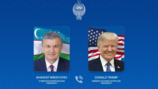 🟠Шавкат Мирзиёев и Дональд Трамп поговорили по телефону - Sputnik Узбекистан