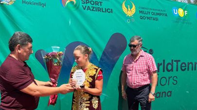 Узбекистанка Александра Бармичева стала чемпионкой международного юниорского теннисного турнира