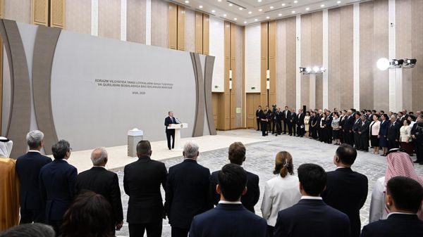 В Хорезмской области введены в строй 12 проектов стоимостью 176 миллионов долларов  - Sputnik Ўзбекистон