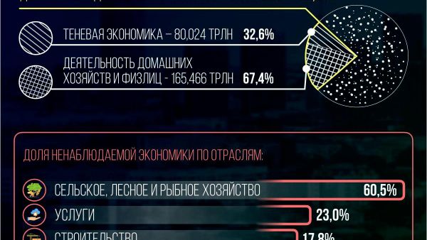 🟠 За первое полугодие 2026 года доля ненаблюдаемой экономики Узбекистана составила 245,5 трлн сумов — почти 23% ВВП - Sputnik Узбекистан