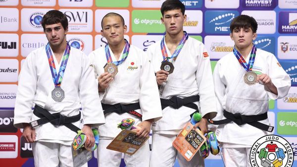 Дзюдоист Бехрузбек Усмонов завоевал бронзовую медаль чемпионата мира. - Sputnik Узбекистан