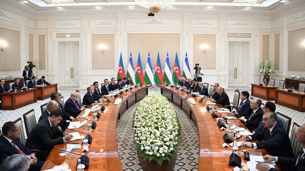 Prezidenti Uzbekistana i Azerbaydjana proveli zasedanie Visshego mejgosudarstvennogo soveta - Sputnik O‘zbekiston