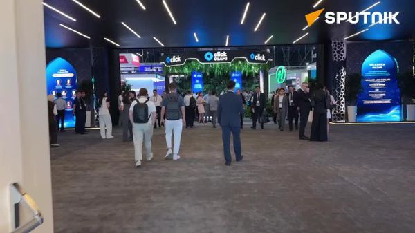 В Ташкенте в рамках Silk Road Finance & Technology Forum проходит выставка - Sputnik Узбекистан