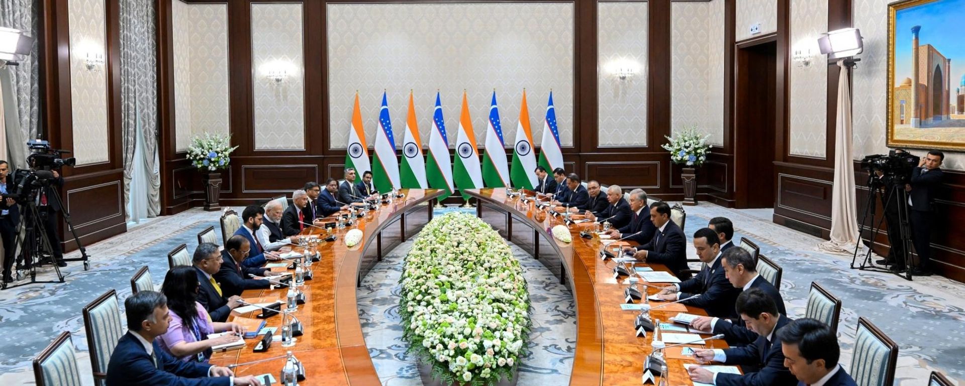 Peregovori Shavkata Mirziyoyeva i Premyer-ministra Respubliki Indiya Narendra Modi - Sputnik O‘zbekiston, 1920, 30.08.2026
