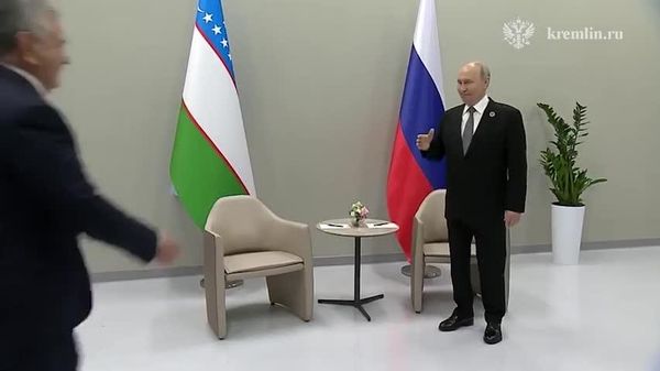 Владимир Путин и Шавкат Мирзиёев провели встречу на полях саммита ШОС в Бишкеке - Sputnik Узбекистан