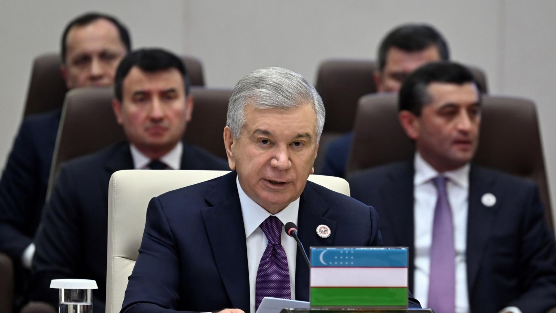Президент Узбекистана выступил на заседании в формате ШОС плюс в Бишкеке Президент Узбекистана выступил на заседании в формате ШОС плюс в Бишкеке - Sputnik Узбекистан, 1920, 01.09.2026