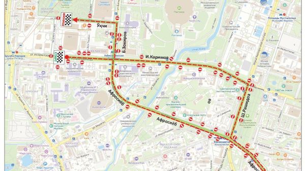 На ряде улиц столицы 6 сентября ограничат движение в связи с проведением Ташкентского международного полумарафона - Sputnik Узбекистан