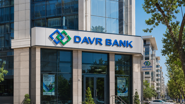 Sovremenniy fasad filiala Davr Bank - Sputnik O‘zbekiston