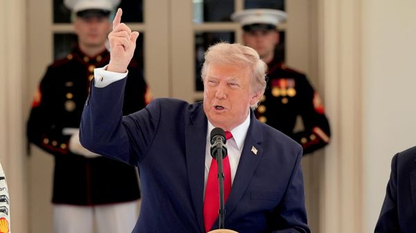 Prezident SShA Donald Tramp - Sputnik O‘zbekiston