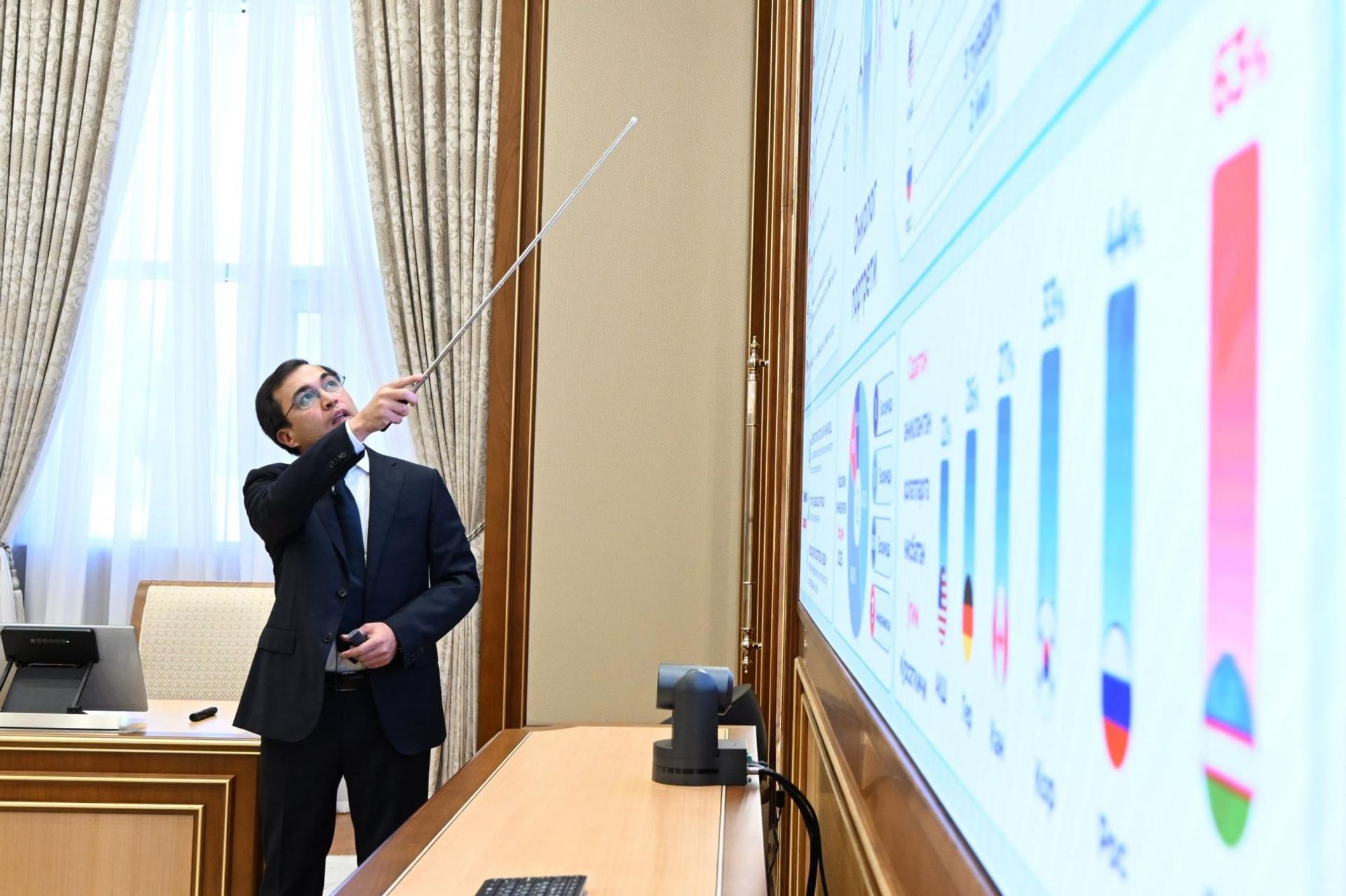 Шавкат Мирзиёев ознакомился с предложениями по реформированию медицинского образования. - Sputnik Узбекистан, 1920, 05.09.2026