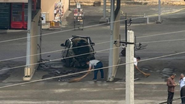 На АГНКС в Андижане взорвался газовый баллон автомобиля Spark - Sputnik Узбекистан