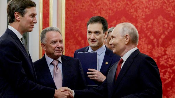 Встреча президента Владимира Путина со Стивом Уиткоффом и Джаредом Кушнером - Sputnik Узбекистан