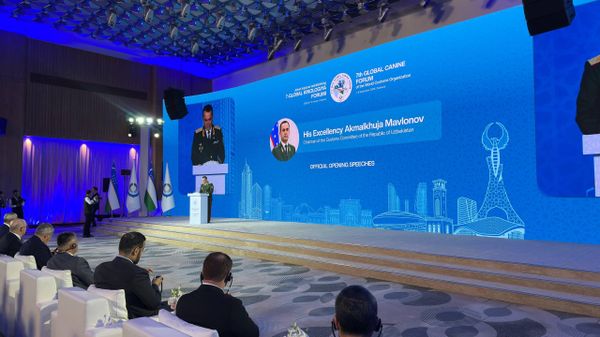 V Tashkente otkrilsya VII Globalniy kinologicheskiy forum Vsemirnoy tamojennoy organizatsii - Sputnik O‘zbekiston