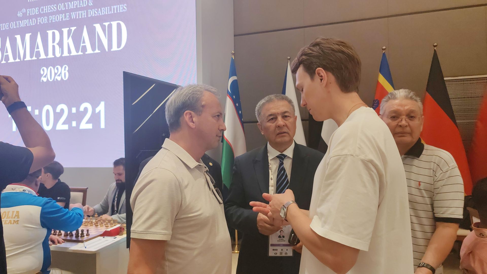 Самарканд принимает III Парашахматную олимпиаду FIDE Самарканд принимает III Парашахматную олимпиаду FIDE - Sputnik Узбекистан, 1920, 12.09.2026