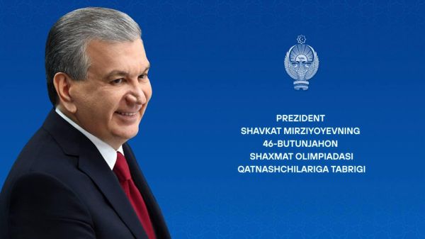 Шавкат Мирзиёев направил поздравление участникам 46-й Всемирной шахматной олимпиады в Самарканде - Sputnik Узбекистан