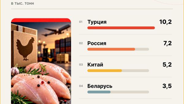 Россия — в числе основных поставщиков куриного мяса в Узбекистан - Sputnik Узбекистан