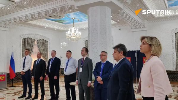 В Самарканде открылся избирательный участок для граждан России - Sputnik Узбекистан