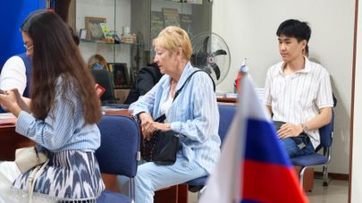 На участках в Узбекистане проходят выборы в Госдуму РФ