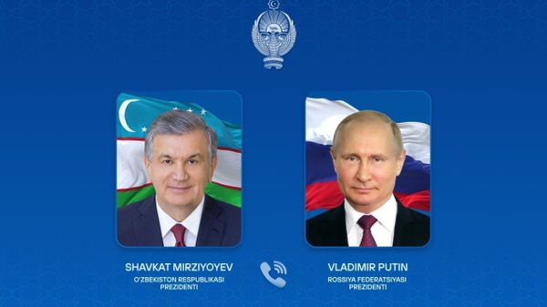 Шавкат Мирзиёев и Владимир Путин провели телефонный разговор - Sputnik Узбекистан