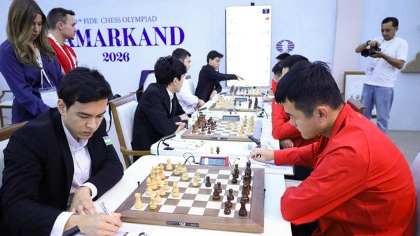 Реванш за Будапешт: шахматисты Узбекистана об игре с командой из Китая - Sputnik Узбекистан