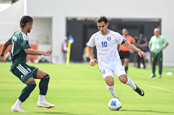 Sbornaya Uzbekistana po futbolu U-23 razgromila Saudovskuyu Araviyu so schotom 3:0 Sbornaya Uzbekistana po futbolu U-23 razgromila Saudovskuyu Araviyu so schotom 3:0 - Sputnik O‘zbekiston