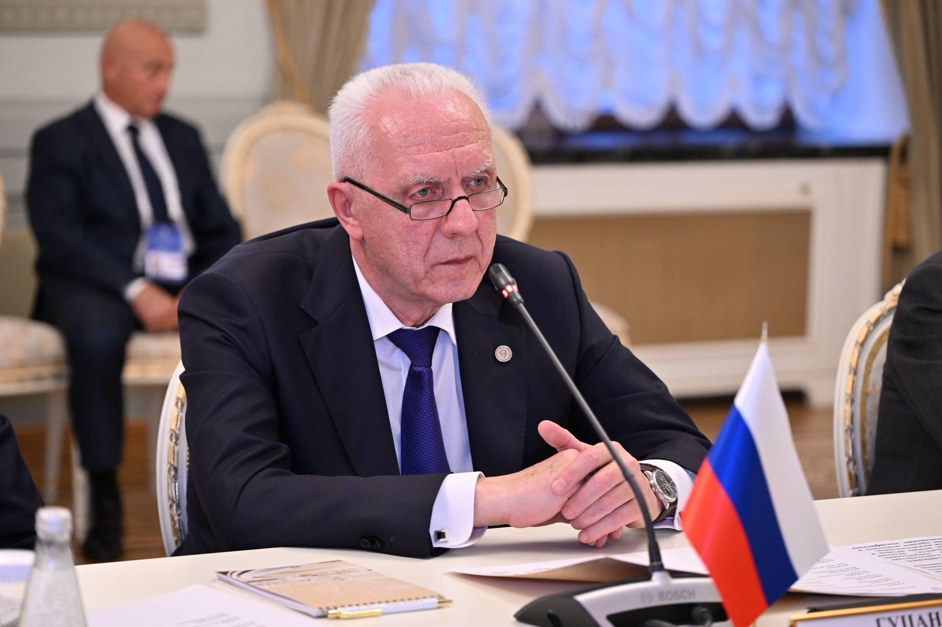 Встреча Генпрокурора РУз Н.Йулдошева с Генпрокурором России А.Гуцаном - Sputnik Узбекистан, 1920, 01.10.2026